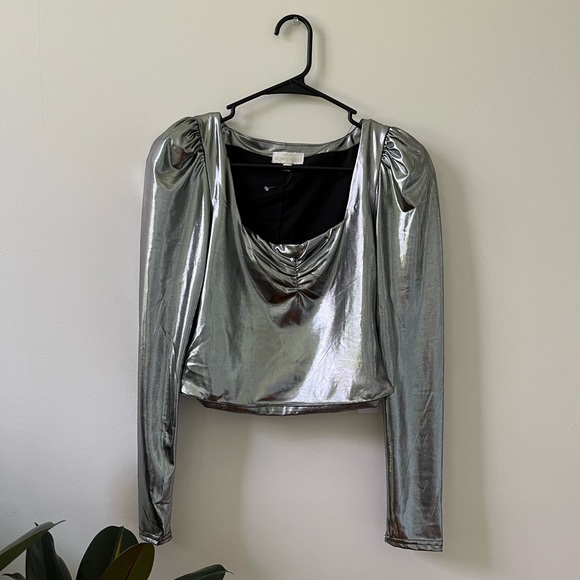 Torn by Ronny Kobo Selina Crop Top - Picture 1 of 9